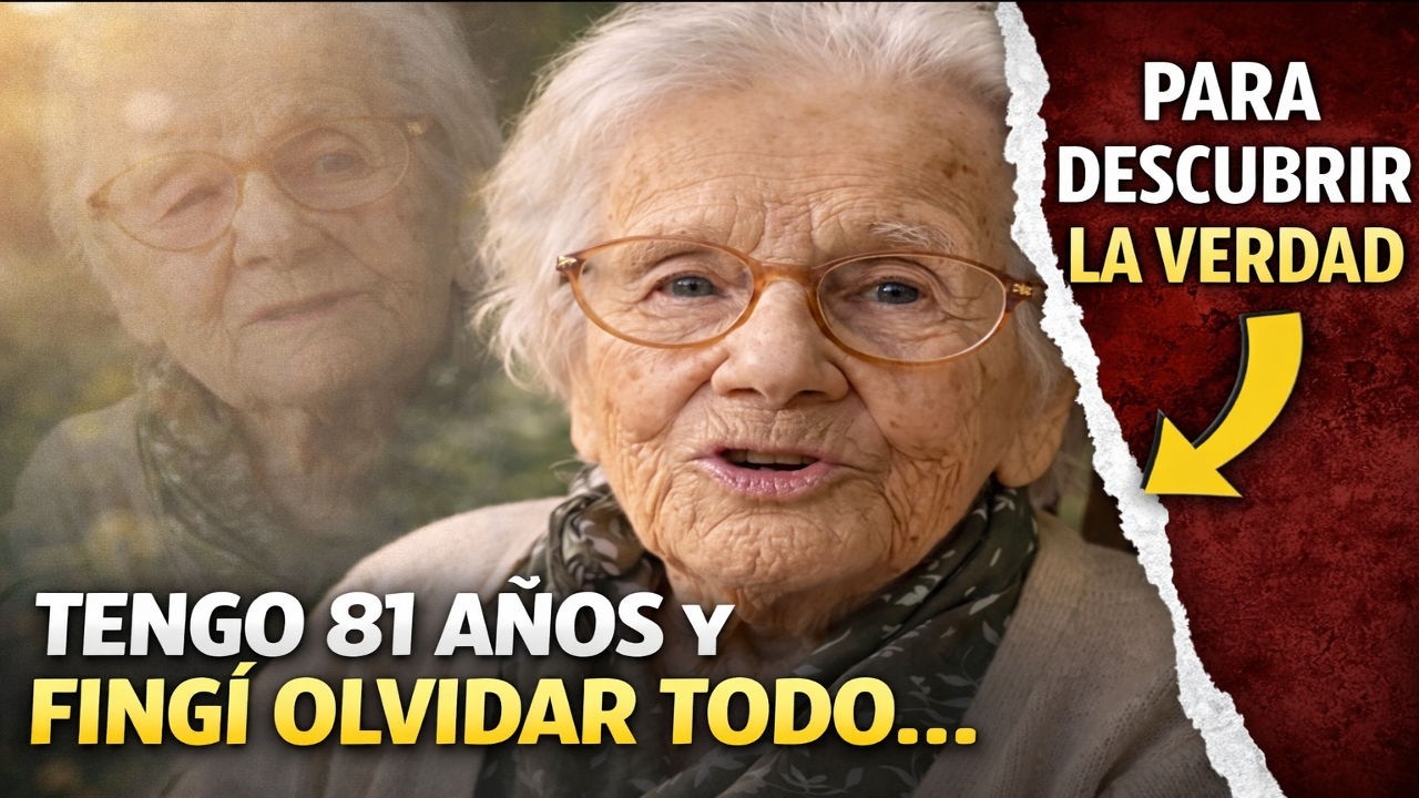 Tengo 81 años y fingí olvidar todo… para descubrir la verdad.