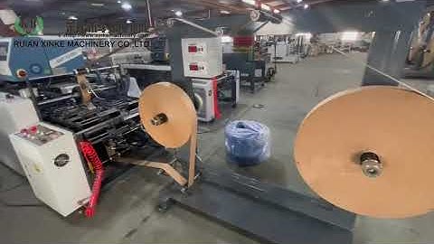 High Speed Twisted Rope Paper Handle Making Machine