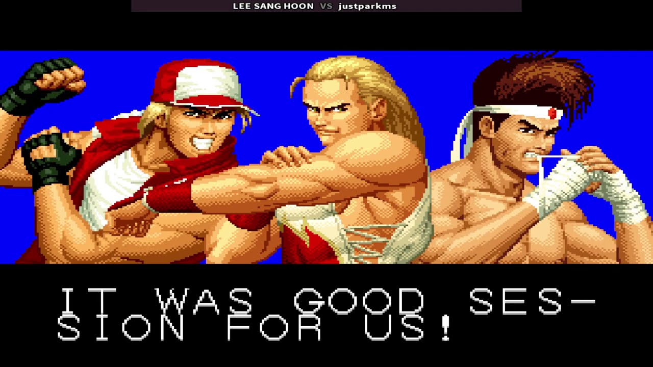 KOF'94 LEE SANG HOON vs justparkms. 