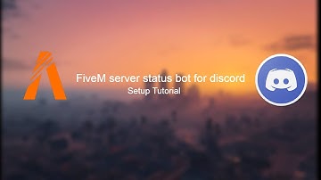 How to set up my FiveM status bot