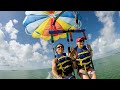Parasailing in Key Largo Florida at Bakers Cay resort