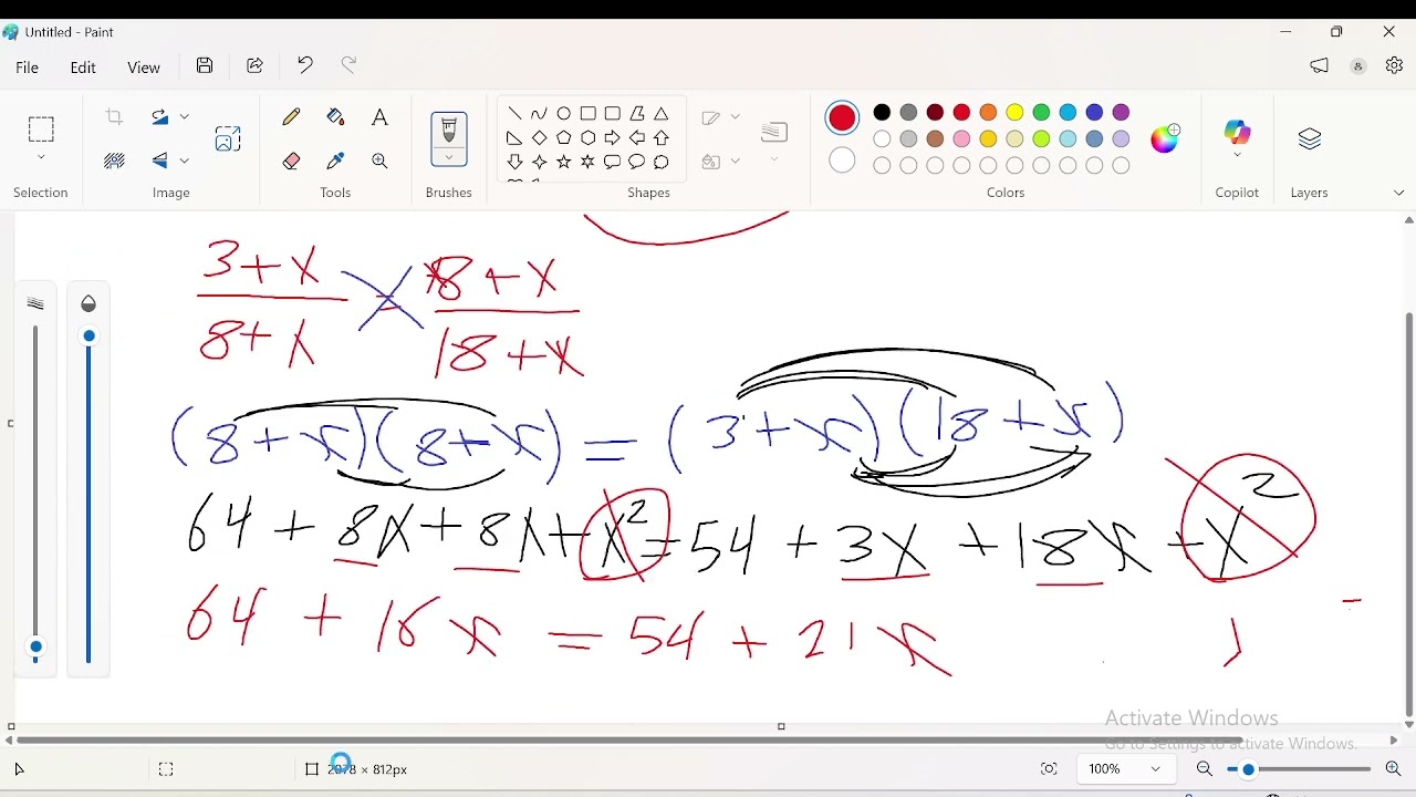 التناسب المتسلسل 