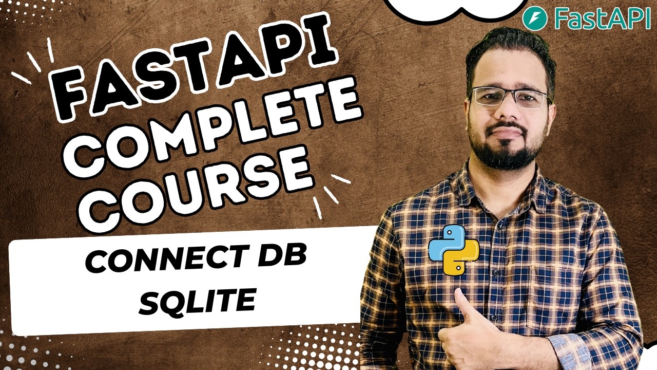FastAPI Tutorial #15 | SQLite Database Integration + Setup + SQLAlchemy ...