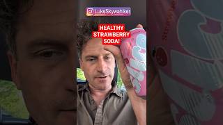 Luke SkyWahlker tries SLICE Strawberry healthy soda pop #shortvideo #shorts #health