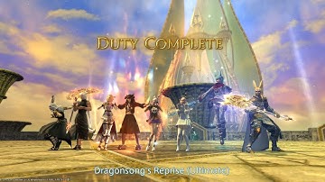 🌸 [LPDU AST PoV] FFXIV DSR CLEAR - Dragon King Thordan! 🌸