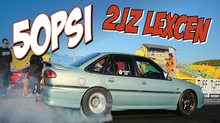 Screaming Toyota Lexcen | 2JZ Power | Street Machine Resimi