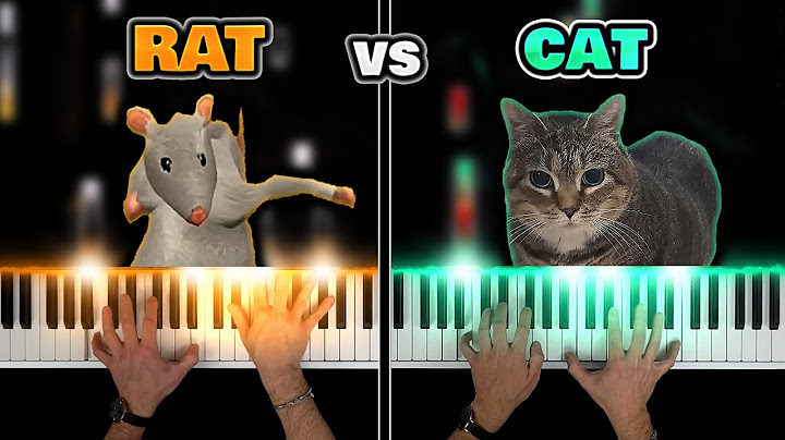 Rat Dance vs Spinning Cat | PIANO BATTLE
