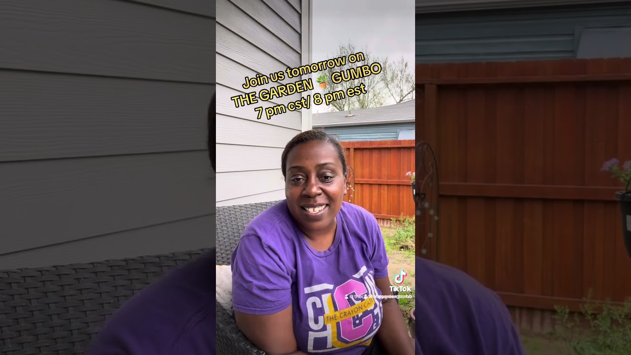 Women Month check in w/ The Chocolate Green Thumb on theGardenGumbo show 3-18-24 