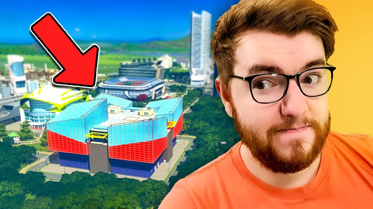 Building an ENTERTAINMENT DISTRICT! | Cities: Skylines - Green Power (Part  10) - YouTube