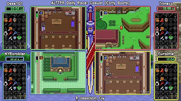 090619. ALTTP Randomizer Daily Race.