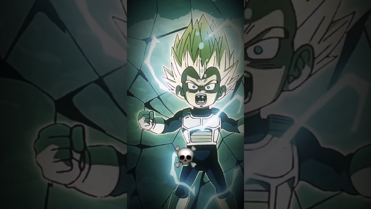 Vegeta finally got super sayian 3! 🔥 | Vegeta skull edit | ssj 3 | #anime #edit #vegeta #ssj3