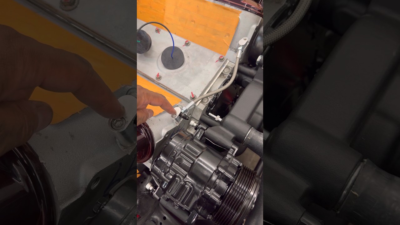 Трубки гидроусилителя руля: Макет: комплект привода Holley Mid Mount Accessory. 