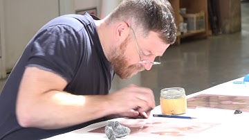 Darren Almond at Crown Point Press, 2018