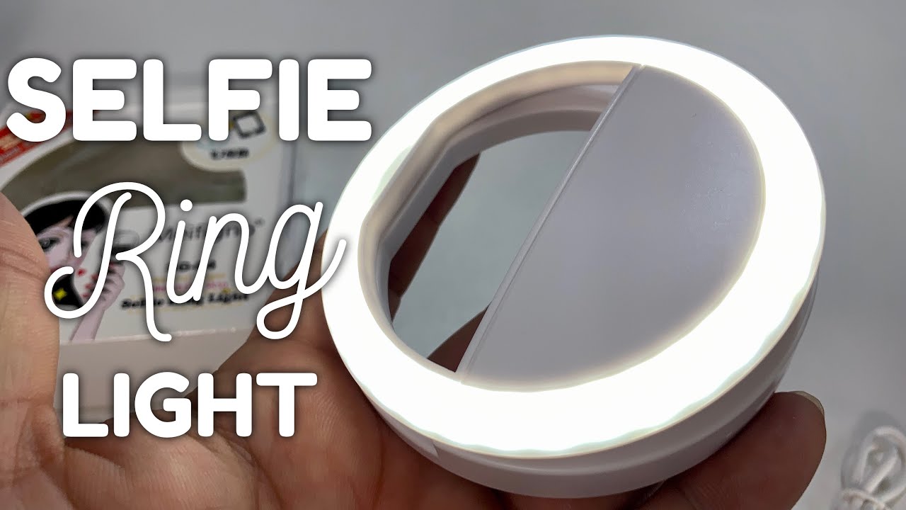 Aro Luz Led Con Clip Para Celular Selfie Video Tik Tok LG