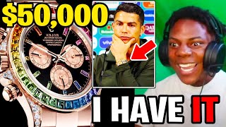 iShowSpeed BUYS Cristiano Ronaldo's $50,000 Watch!!