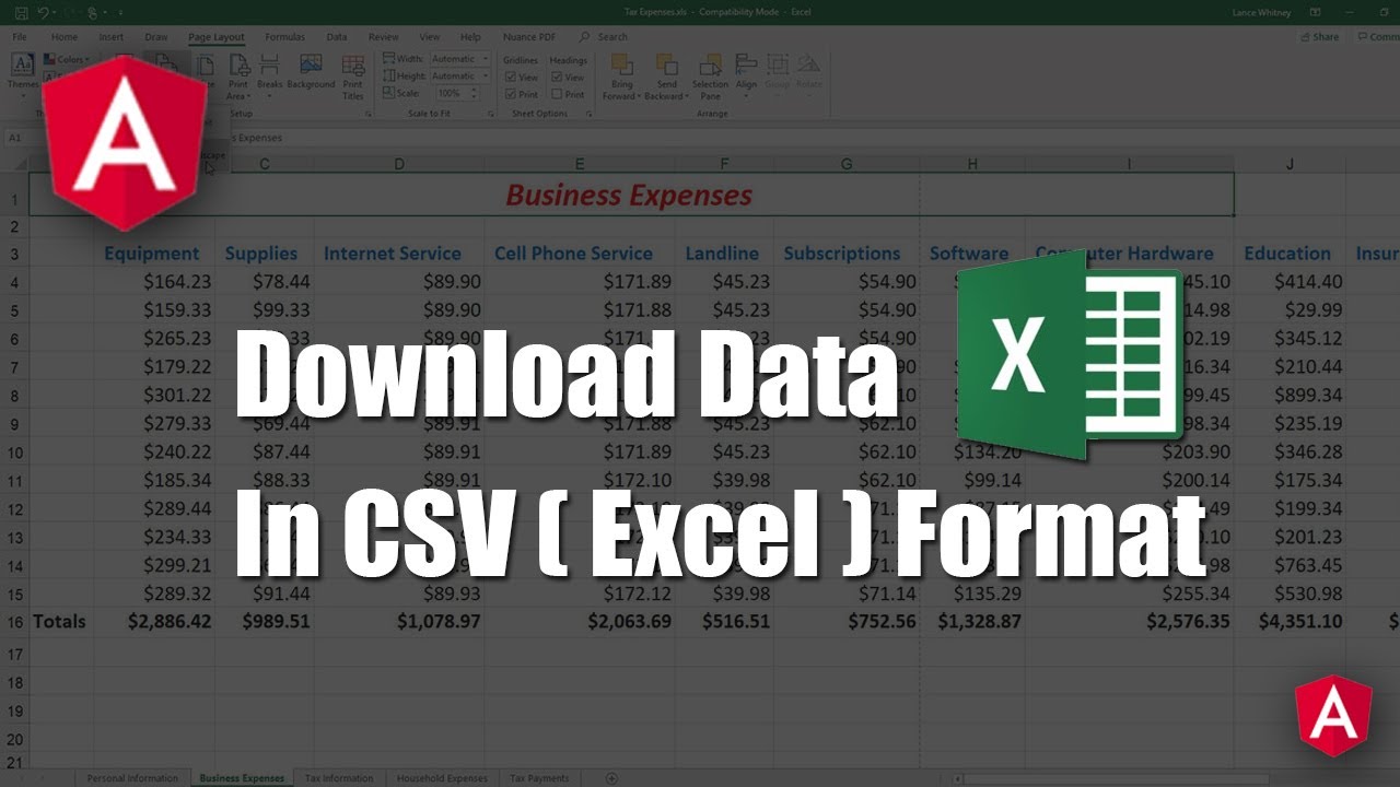 Angular Json To Csv