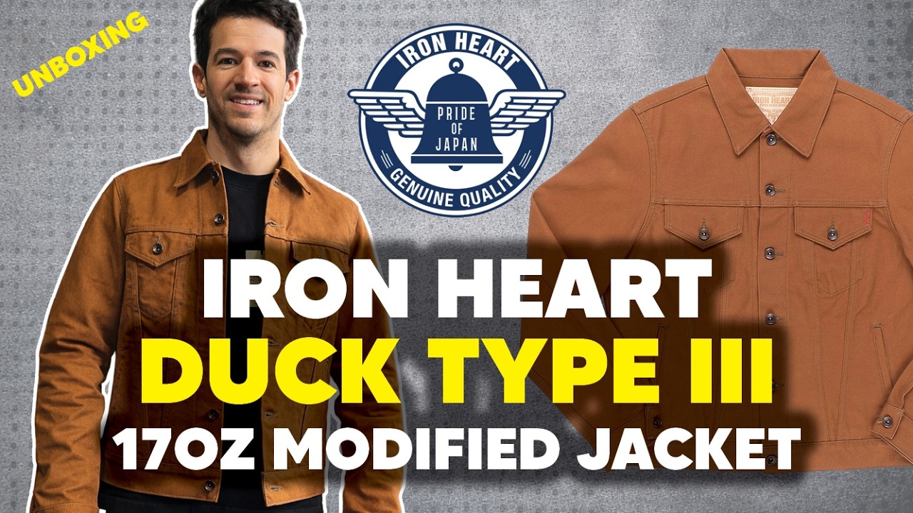 Iron Heart Duck Type III 170z Modified Jacket Unboxing & First Impressions