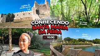 CASTELO E PRAIA FLUVIAL EM AVEIRO 🇵🇹 VLOG