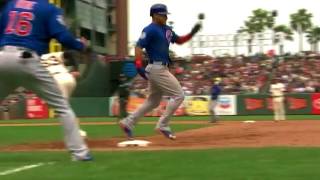 Willson Contreras exits game early