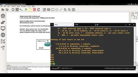 BGP Load Balancing Single Homed- Understanding Per Packet and Per Destination LB