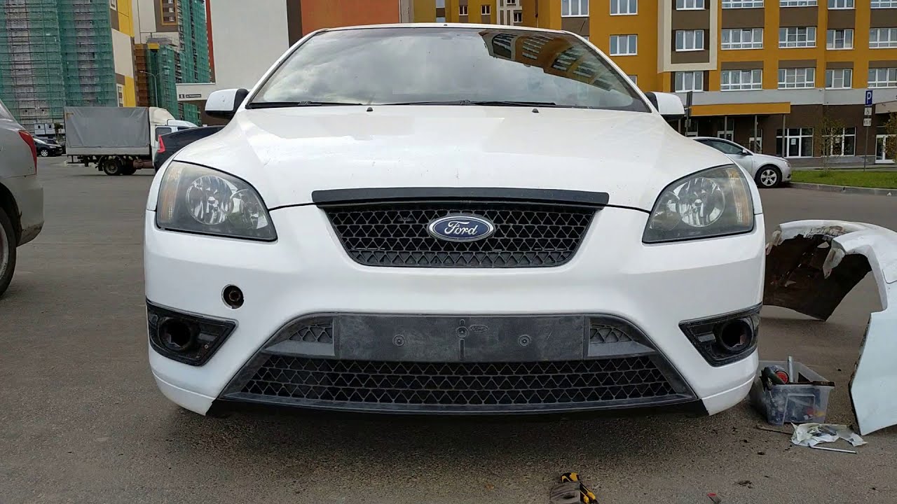 Бампер передний - Ford C-MAX