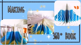 Making A 360° Book | Mount Fuji Book - Tutorial