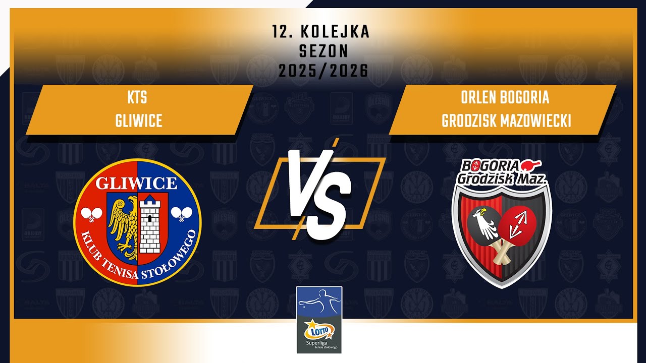 12. Kolejka LOTTO Superligi - KTS Gliwice vs ORLEN Bogoria Grodzisk Mazowiecki