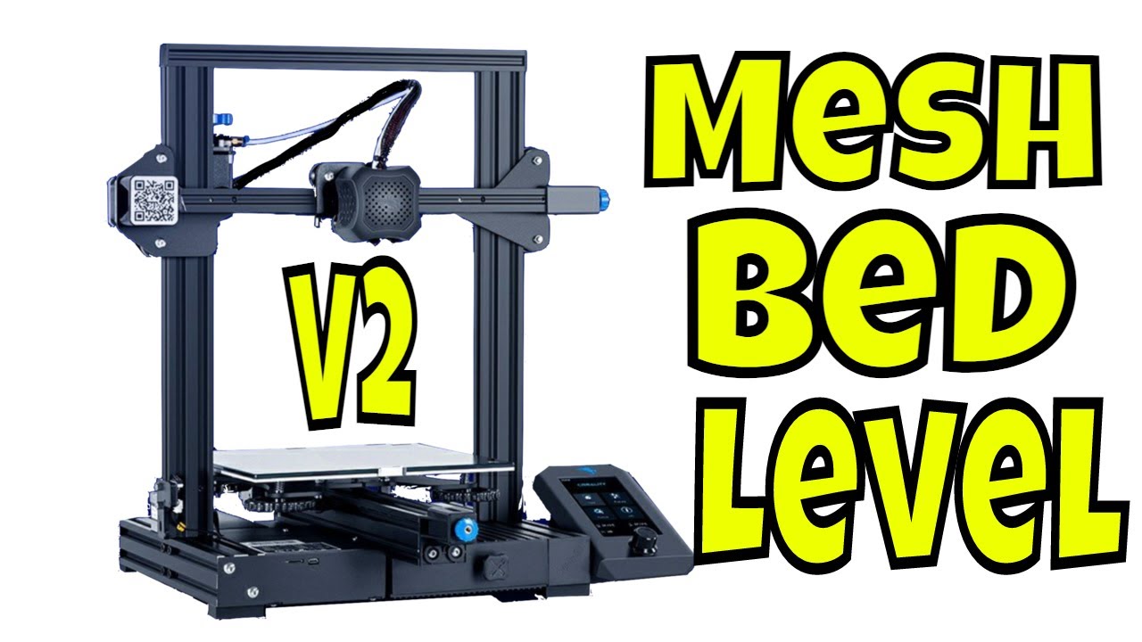 Creality Ender 3 V2 - Mesh Bed Leveling - YouTube