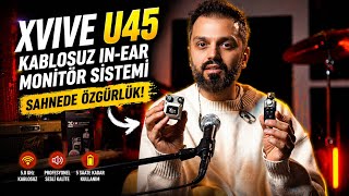 Xvive U45 Kablosuz In - Ear Monitör Sistem Sahnede Denedim Tolgahan Baş