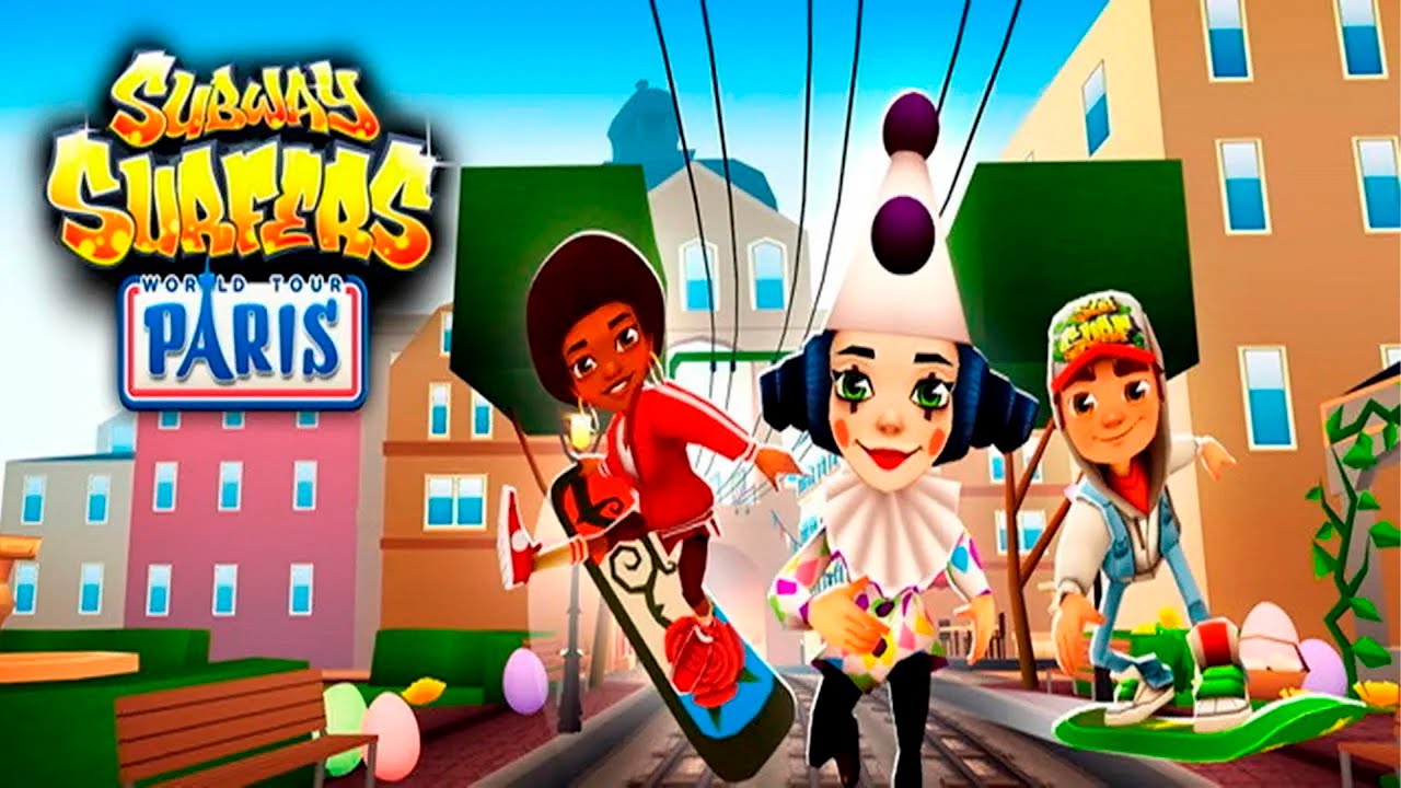 NEW UPDATE - SUBWAY SURFERS PARIS 2015 ( EASTER SPECIAL )