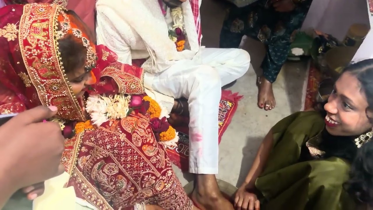 Banti ❤️ Shreya Marriage at Shiv Mandir Govindpur | 7 Phere, Mandap Puja & Family Wedding Video