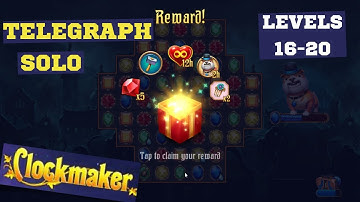 How to play Clockmaker event Telegraph Solo levels 16-20