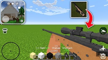 How to Make WORKING SNIPER RIFLE in MINI BLOCK CRAFT 3D