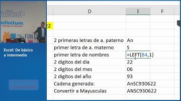 Excel: De básico a intermedio