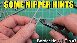 Border 1/35 He 111 Construction Tip Number 7:  Could not figure what to video so let's cut plastic