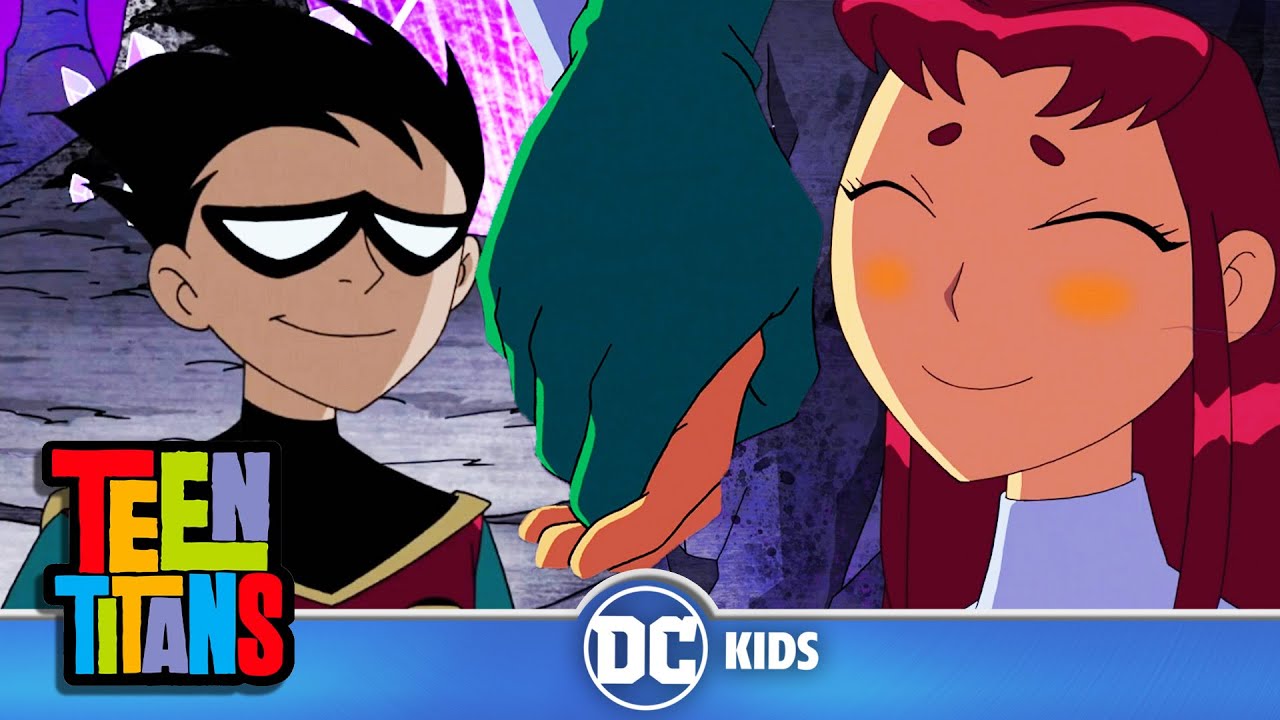 NAJLEPSZE momenty Robina i Starfire! Sezony 1-2 | Teen Titans po Poksku 🇵🇱 | @DCKidsInternational