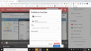 Sharing Your Screencastify Video