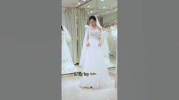 Top 3 váy cưới cho nàng bắp tay to #shorts #cưới #côdâu #váycưới
