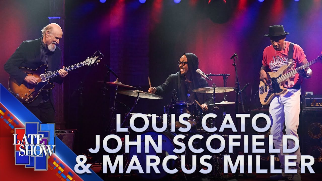 "Black Man Blues" - Louis Cato, John Scofield & Marcus Miller (LIVE on The Late Show) "Black Man Blues" - Louis Cato, John Scofield & Marcus Miller (LIVE on The Late Show)