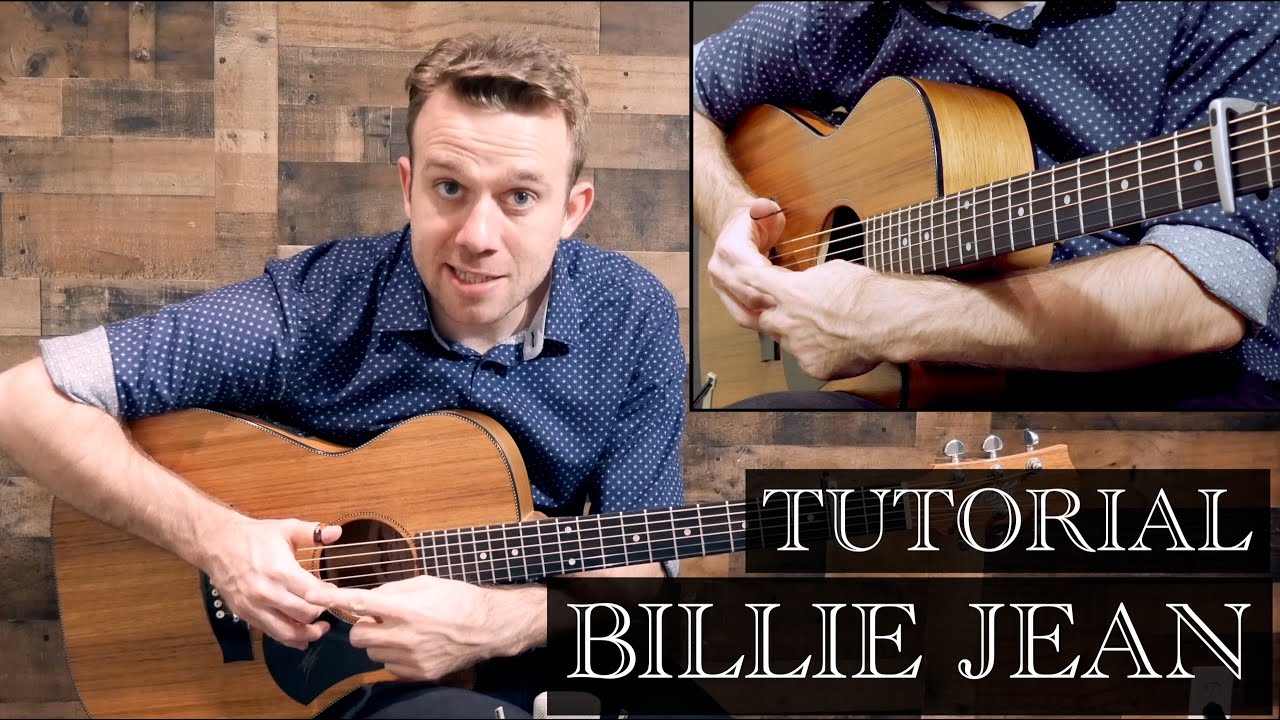 Billie Jean (Tutorial) Guitar Lesson YouTube