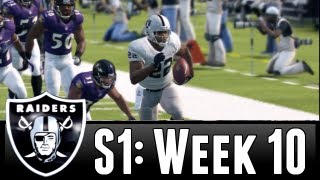 Madden 13 connected careers - s1:week 10 oakland raiders @ baltimore
ravens [episode 12]