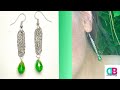 How to Make These Easy Dangle Earrings - DIY Beaded Dangle Earrings