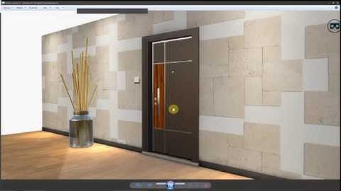 Webgl door configurator