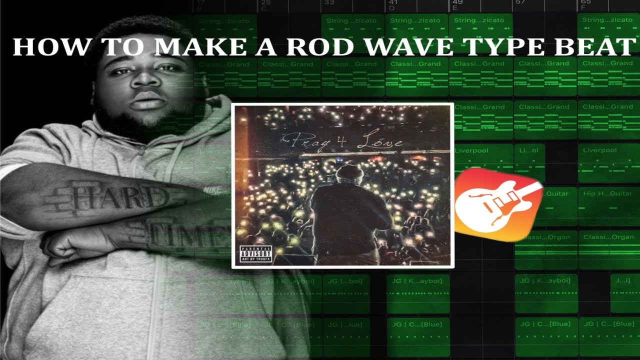 How To Make A Sad Beat For Rod Wave On Garageband iOS (Pray4Love) - YouTube
