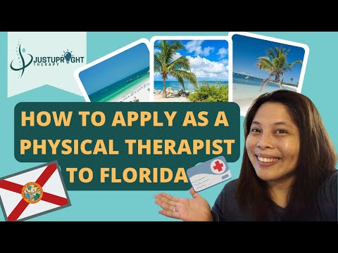 How to Apply as Physical Therapist to Florida Step-by-Step Guide