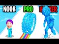 NOOB vs PRO vs HACKER In CHOICE RUNNER!? (ALL LEVELS!)