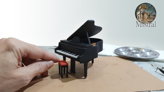  Hands Craft DIY 3D Wooden Puzzle – Grand Piano Musical