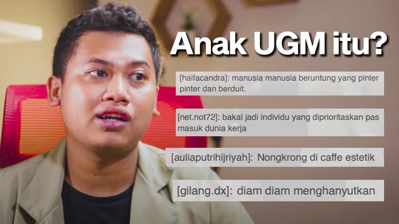 Danang Giri Sadewa Jawab Asumsi Tentang Anak UGM!