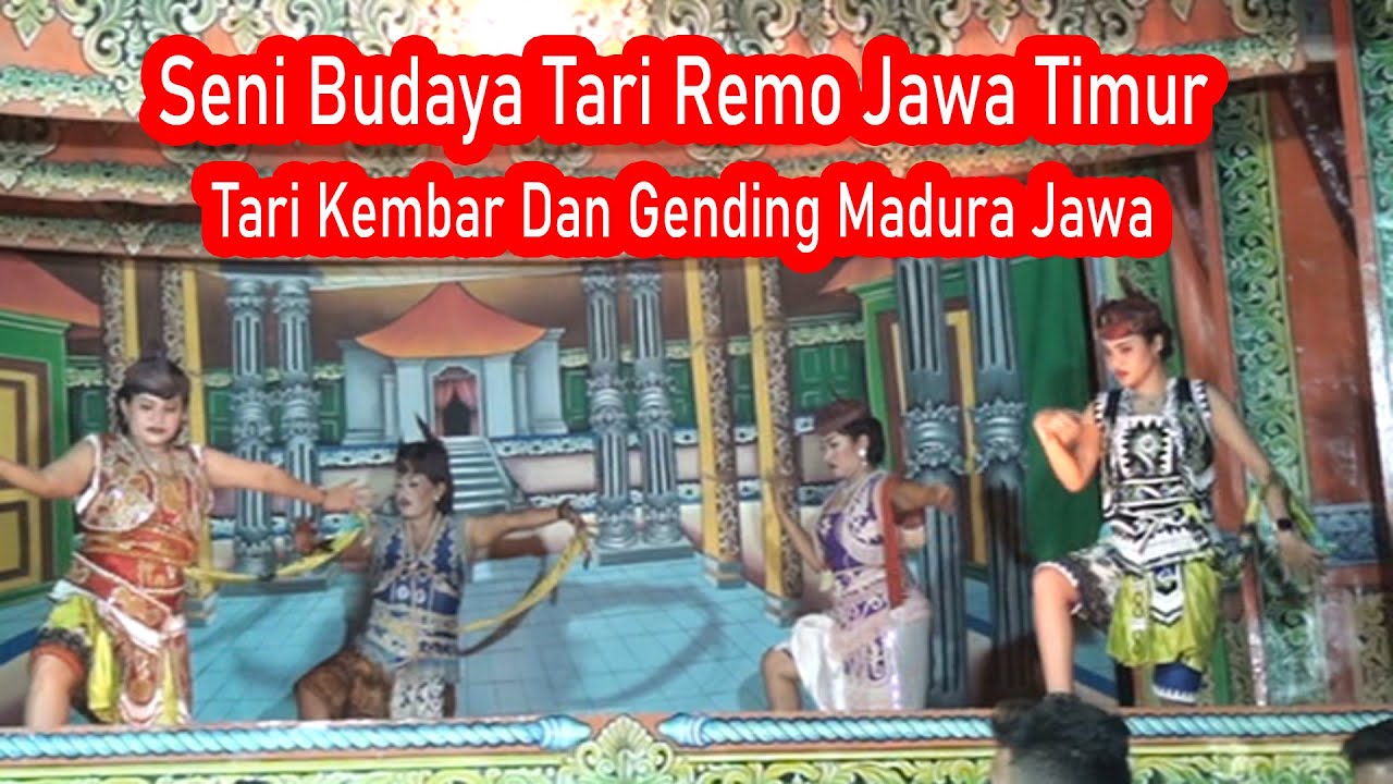 Gending Gending Madura Jawa Timur,Full Tari Remo Kembar Empat