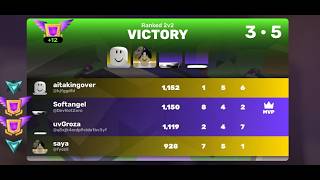 Pls fix Ranked first game after a week (ragers) (Roblox Rivals)